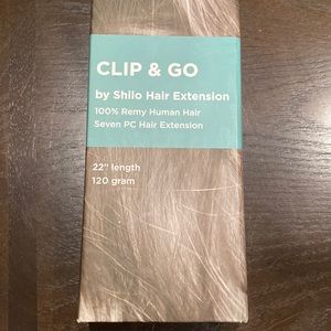 22” 1 24” length 120 gram Shilo Hair extensions  100% Remy Human Hair back hair